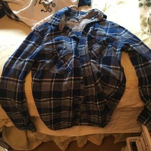 Boyfriend plaid flannel